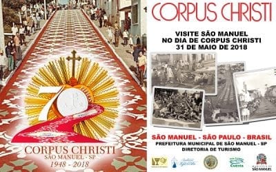 São Manuel: Informação sobre interdição de ruas para a Festa de Corpus Christi