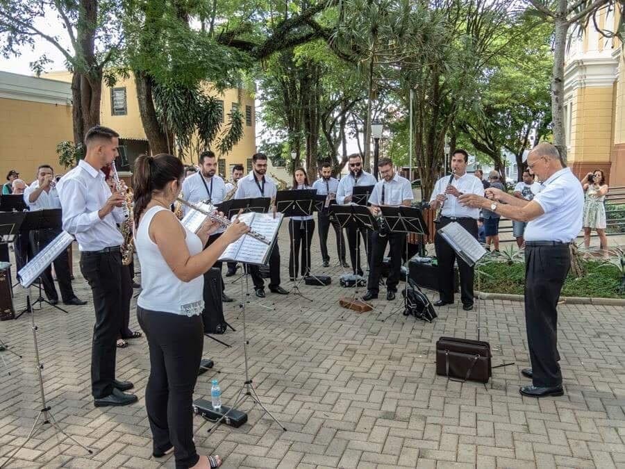 Banda Municipal se apresenta neste sábado, 02, na Praça da Pinacoteca de Botucatu
